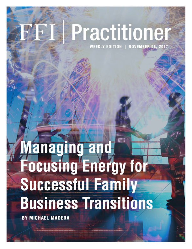 FFI Practitioner: November 8, 2017 cover
