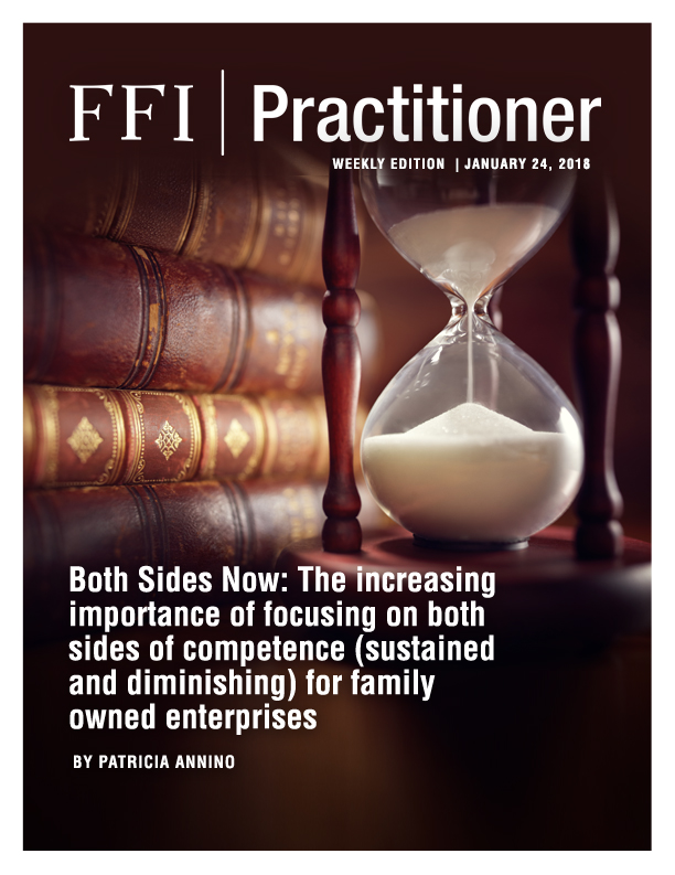 FFI Practitioner: January 24, 2018 cover