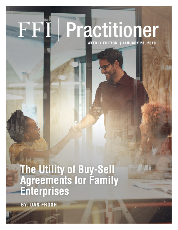 FFI Practitioner: January 23, 2019 cover