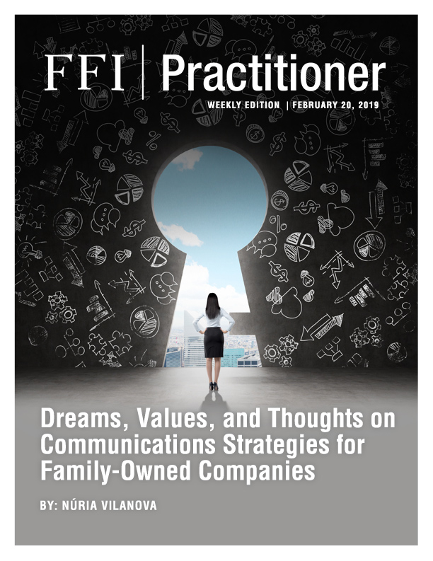 Dreams, Values, and Thoughts on Communications Strategies for Family-Owned Companies Cover