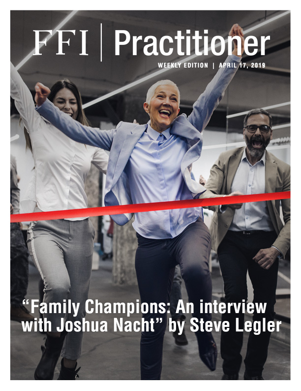 “Family Champions: An interview with Joshua Nacht” by Steve Legler