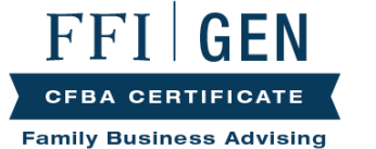 Certificate in Family Business Advising (CFBA) badge