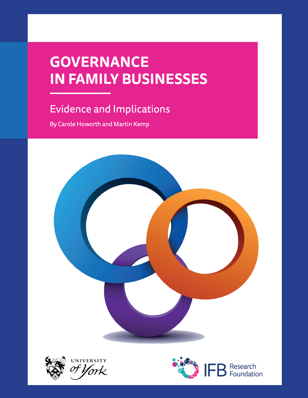 Governance in Family Businesses cover