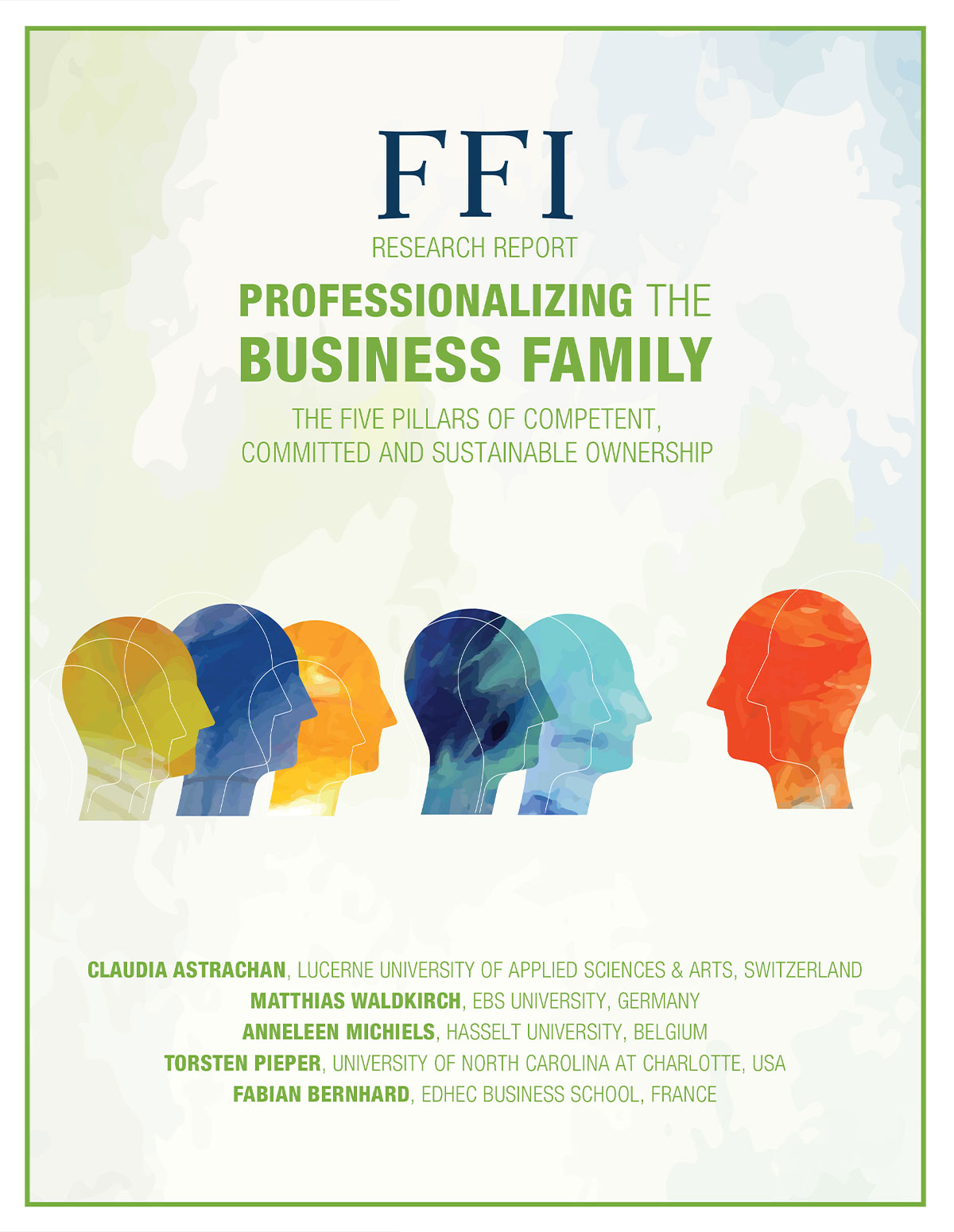 Professionalizing the Business Family cover