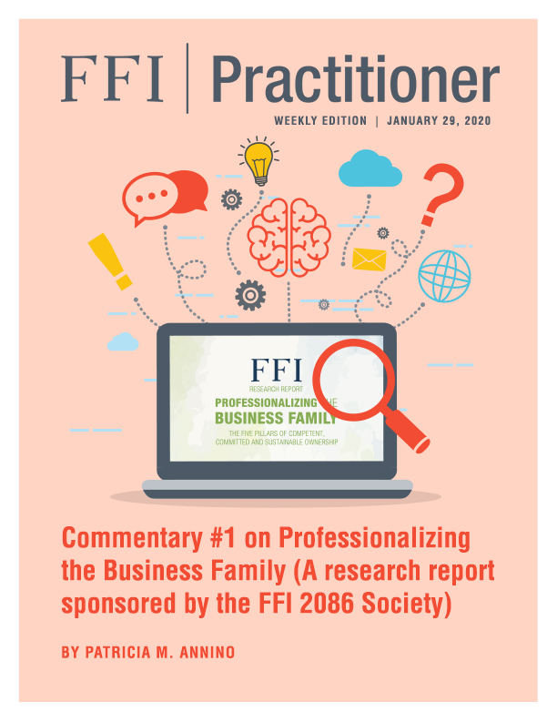 FFI Practitioner: January 29, 2020 cover