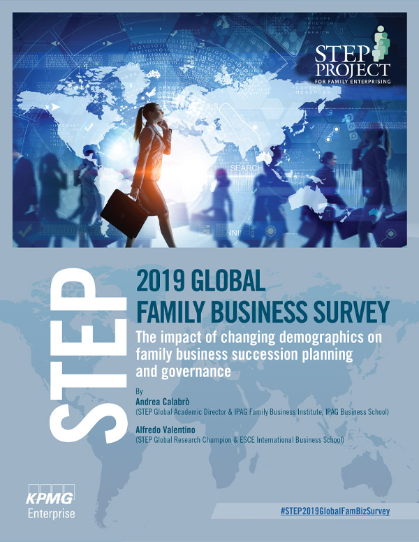 STEP 2019 Global Family Business Survey cover