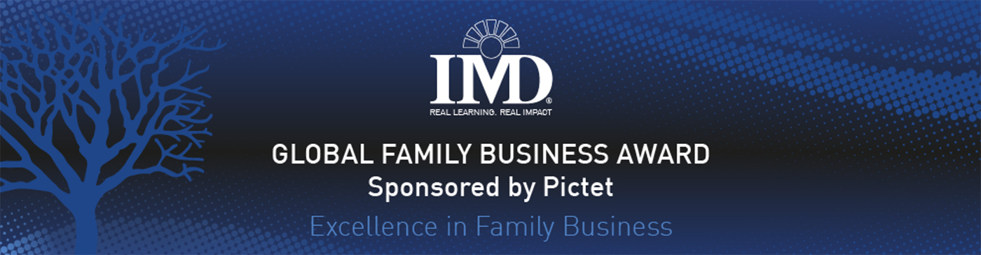 IMB Global Family Business Award Sponsored by Pictet