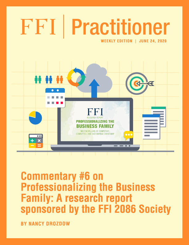 FFI Practitioner June 24, 2020 Cover