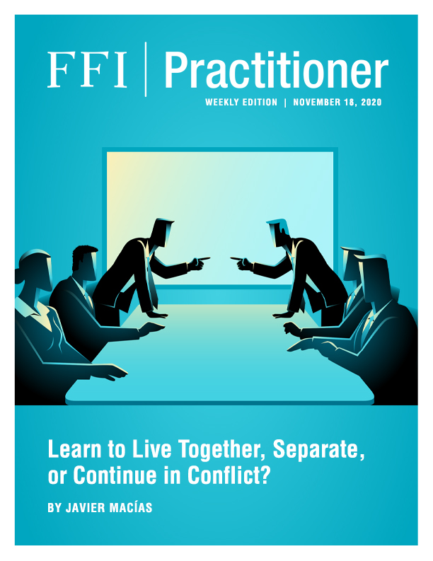FFI Practitioner November 18, 2020 cover