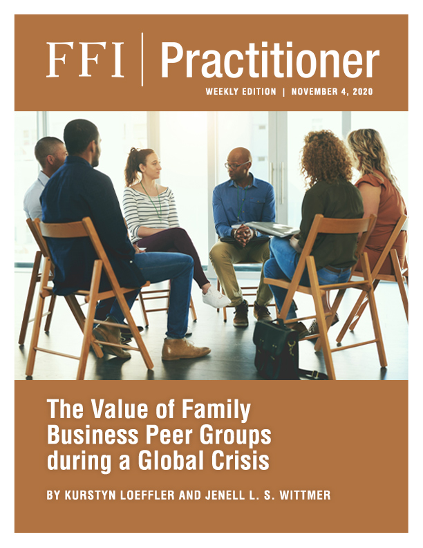 FFI Practitioner: November 4, 2020 cover