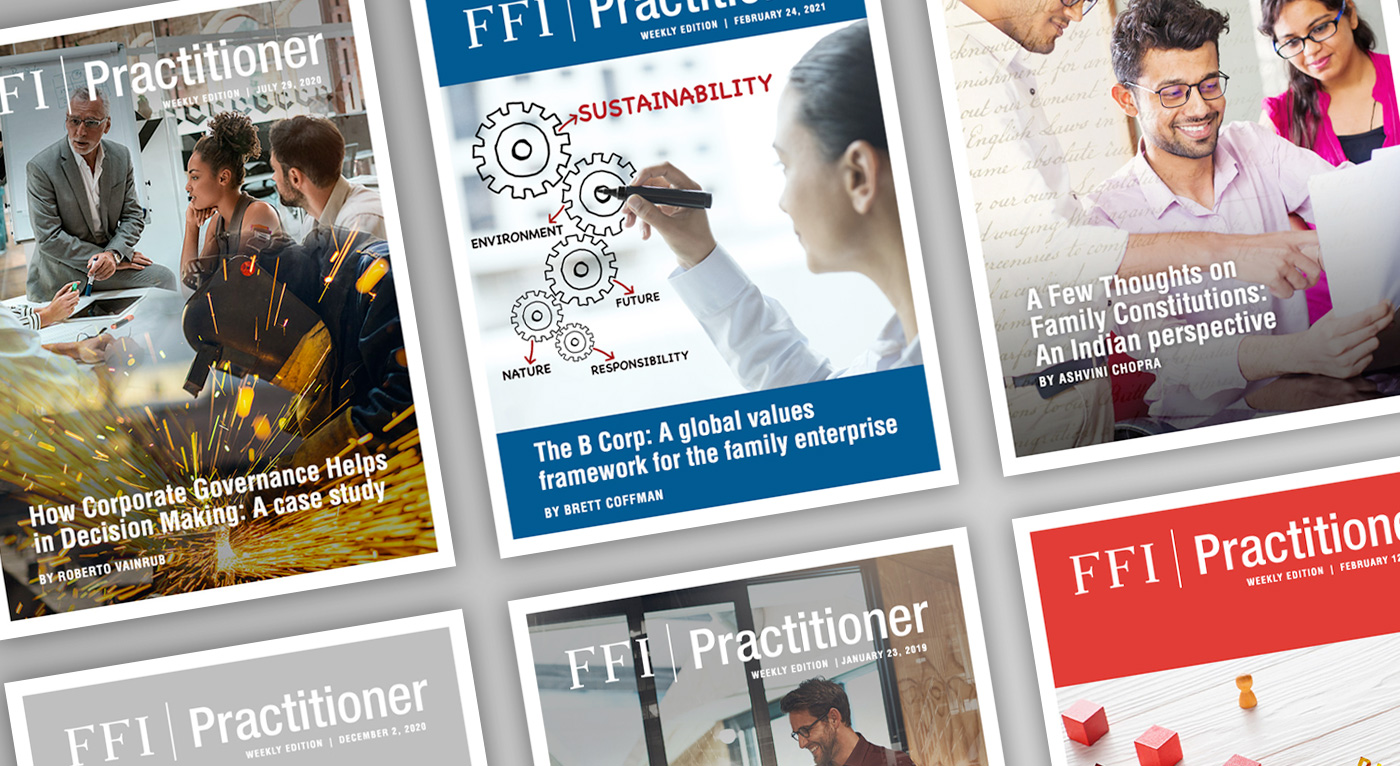 FFI Practitioner: The many facets to family enterprise governance featured image