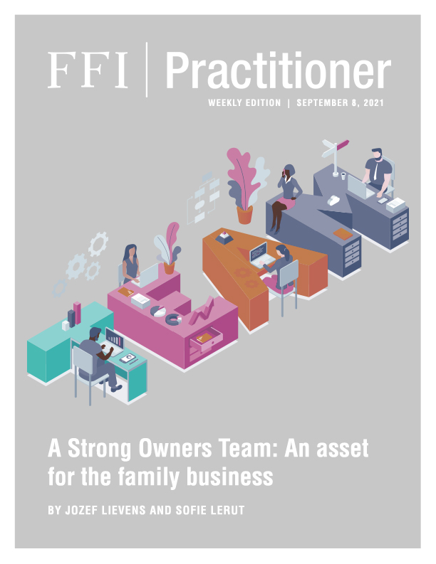 FFI Practitioner: September 8, 2021 cover