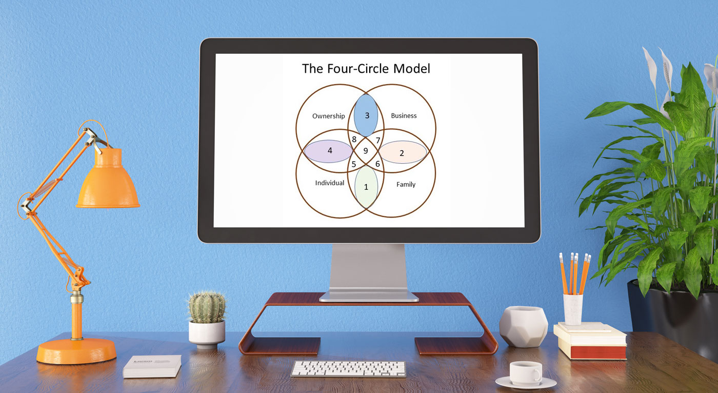 The Four-Circle Model on a home desktop