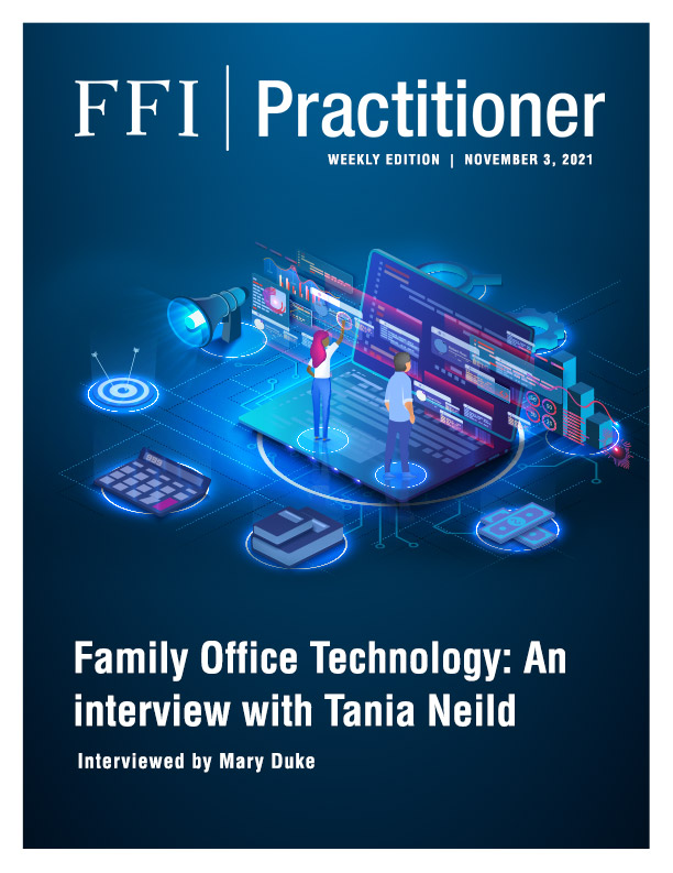 FFI Practitioner November 3, 2021 cover