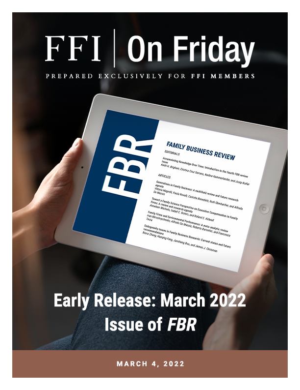 FFI Practitioner: March 4, 2022 cover