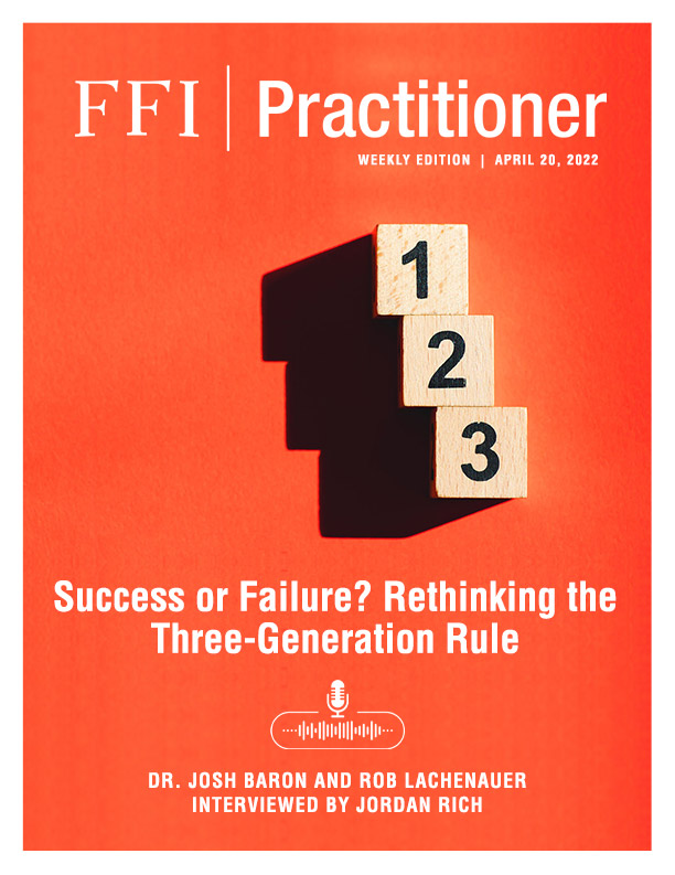 FFI Practitioner: April 20, 2022 cover