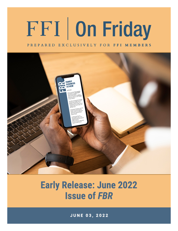 FFI On Friday June 03, 2022 cover