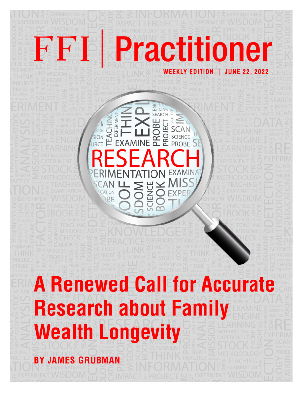 FFI Practitioner June 22, 2022 cover