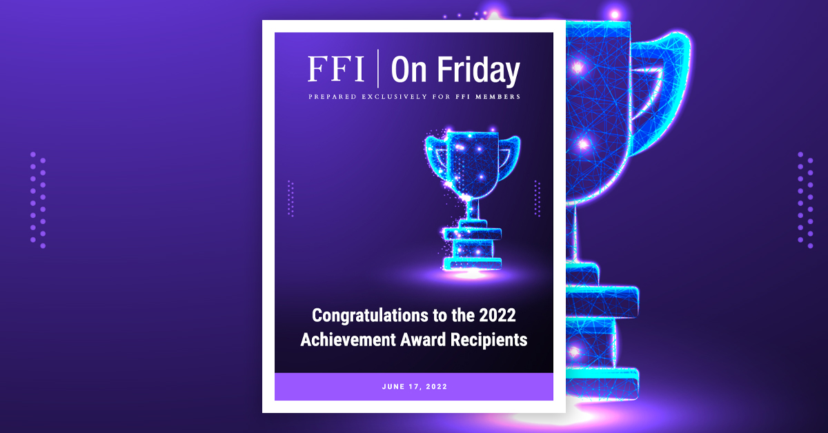 Congratulations to the 2022 Achievement Award Recipients