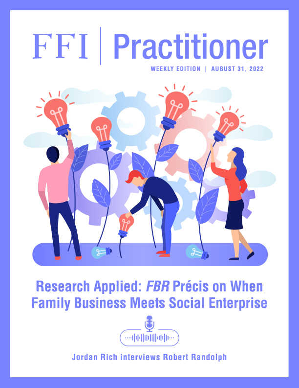 FFI Practitioner: August 31, 2022 cover