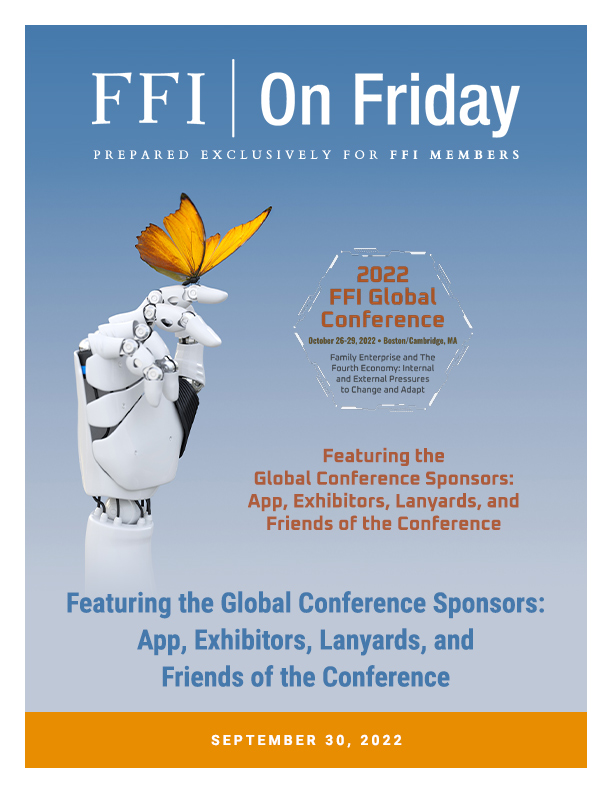 FFI on Friday; September 30, 2022 cover
