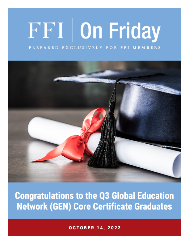 FFI on Friday; October 14, 2022 cover