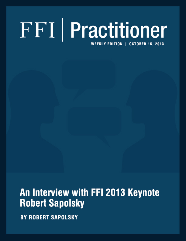 FFI Practitioner: October 15, 2013 cover
