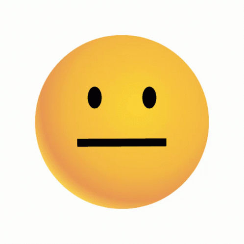emoji of no emotion
