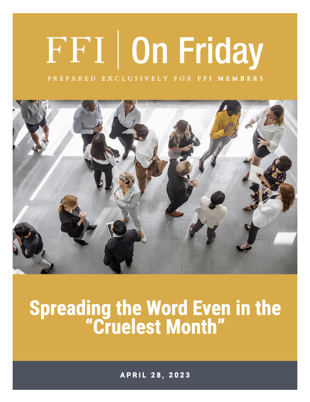 April 28th, 2023 FFI On Friday cover