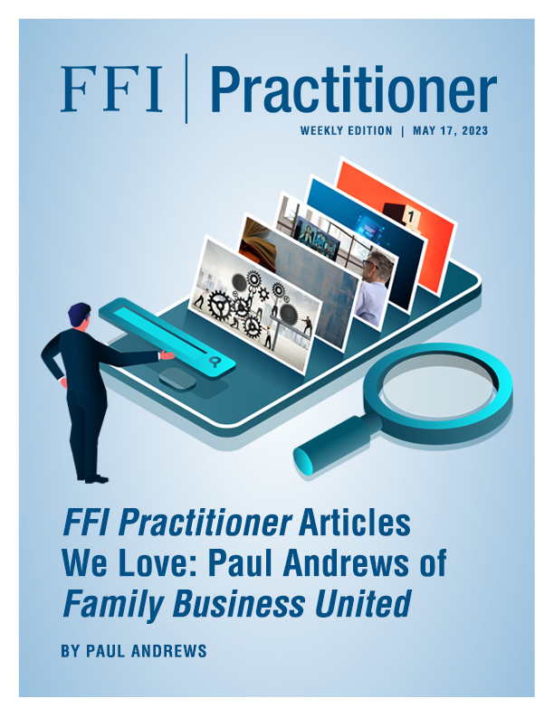 FFI Practitioner: May 17, 2023 cover