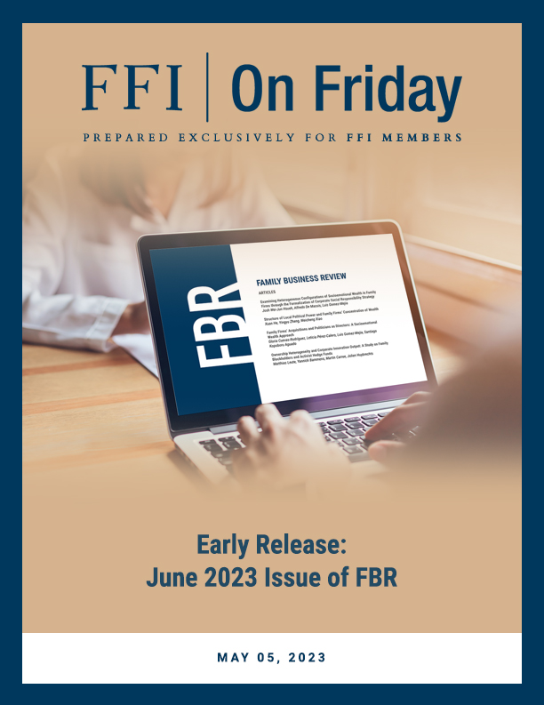 FFI on Friday; May 05, 2023 cover