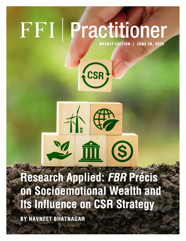 FFI Practitioner: June 28, 2023 cover