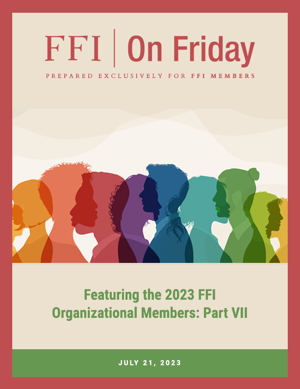 FFI on Friday; July 21, 2023 cover