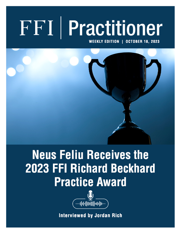FFI Practitioner: October 18, 2023 cover