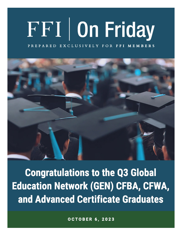FFI on Friday; October 06, 2023 cover