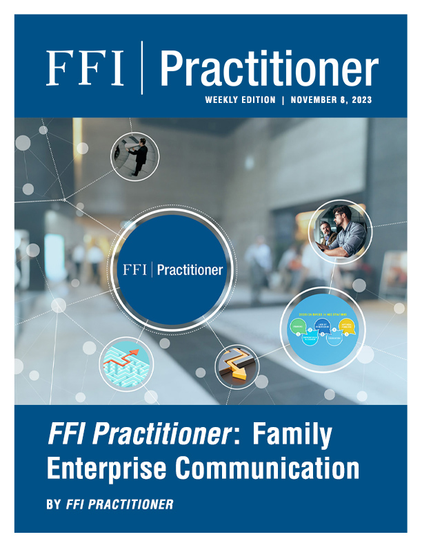 FFI Practitioner: November 8, 2023 cover