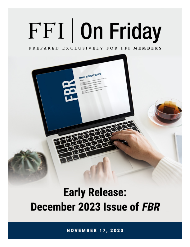 FFI on Friday: November 17, 2023 cover