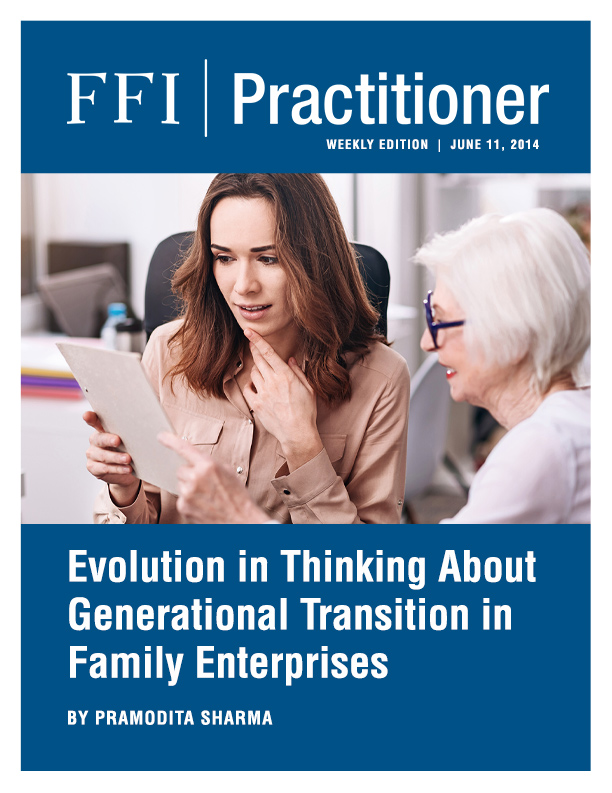 FFI Practitioner: June 11, 2014 cover
