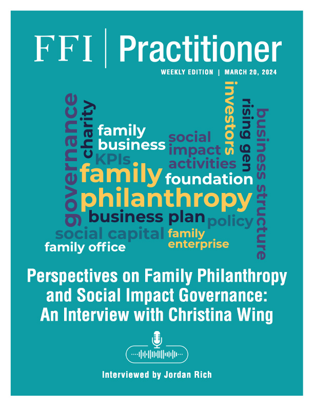 FFI Practitioner: March 20, 2024 cover