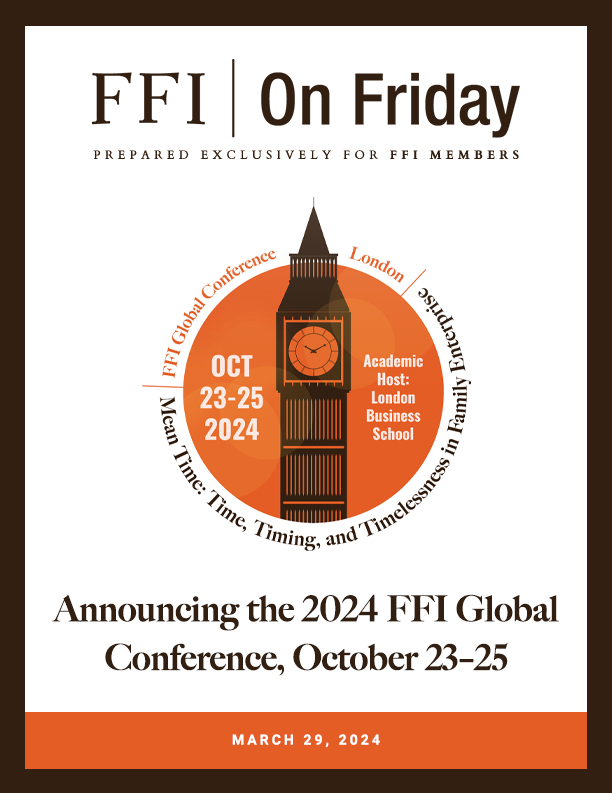 FFI on Friday: March 29, 2024 cover