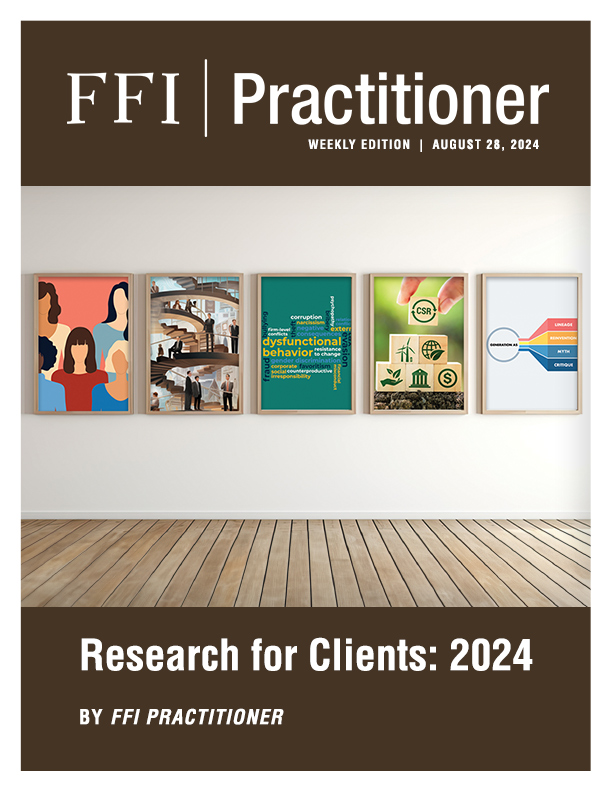 FFI Practitioner: August 28, 2024 cover