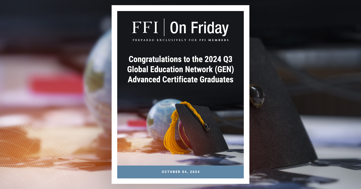 Congratulations to the 2024 Q3 Global Education Network (GEN) Advanced ...
