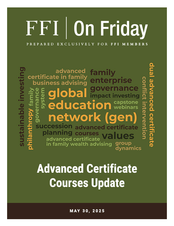 FFI on Friday: May 30, 2025 cover