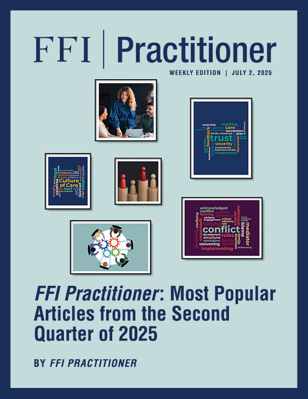 FFI Practitioner: July 2, 2025 cover