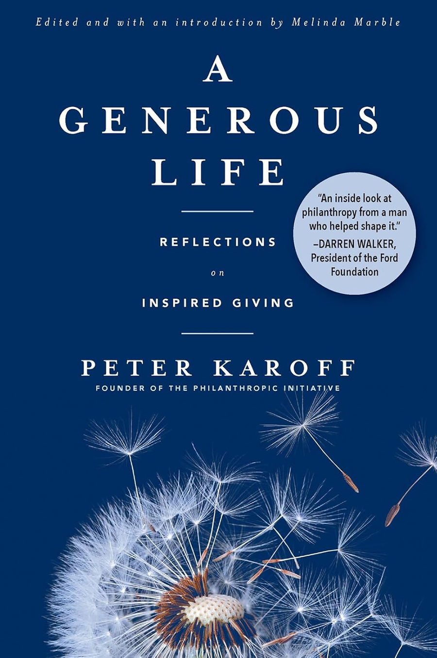 A Generous Life cover