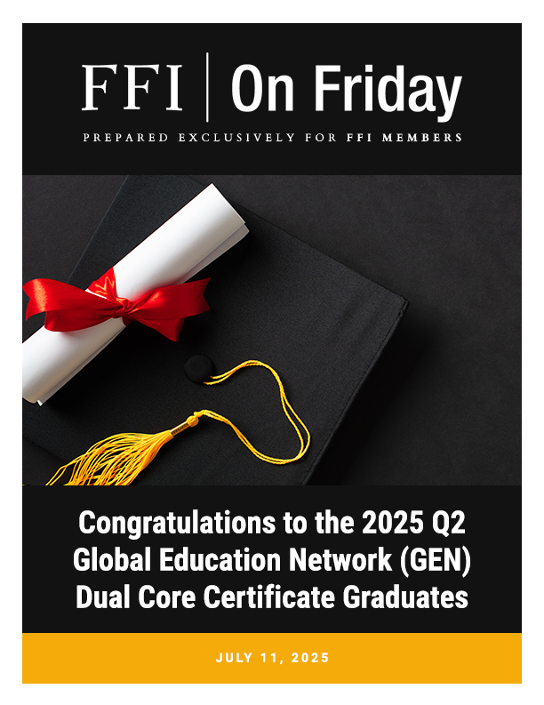 FFI on Friday: July 11, 2025 cover
