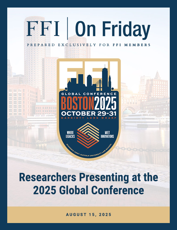 FFI on Friday: August 15, 2025 cover