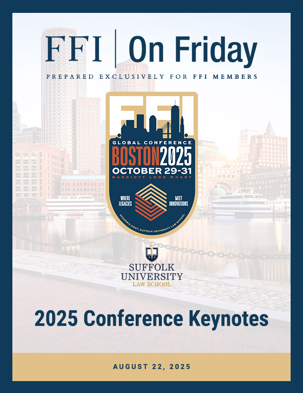 FFI on Friday: August 22, 2025 cover