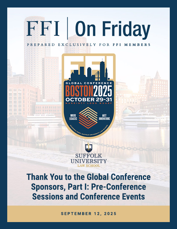 FFI on Friday: September 12, 2025 cover