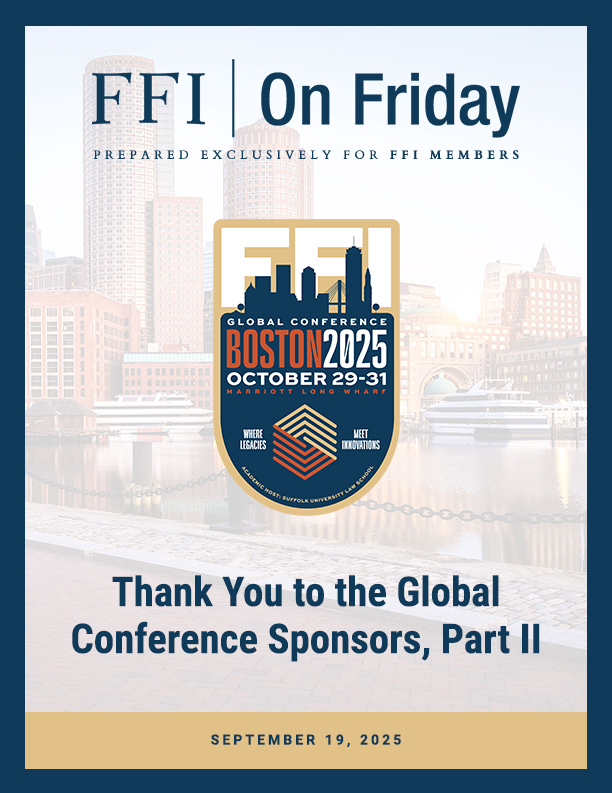 FFI on Friday: September 19, 2025 cover
